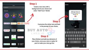 how to get add yours on Instagram